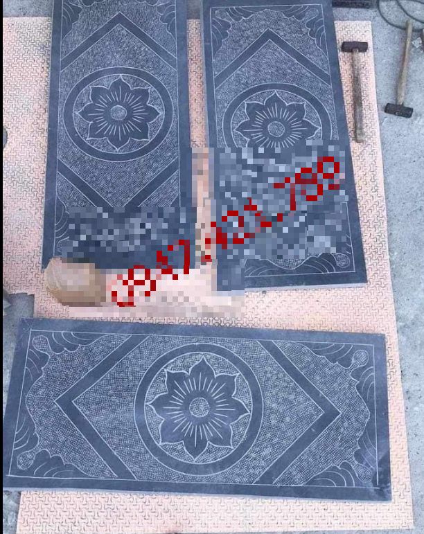 Đá lát sân vườn hình chữ nhật