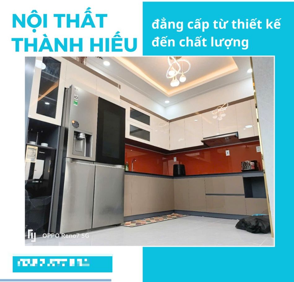 Thi công hoàn thiện tủ bếp