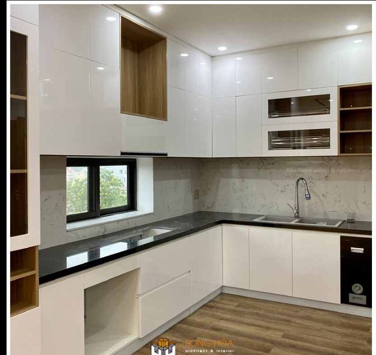 Thi công hoàn thiện tủ bếp 
