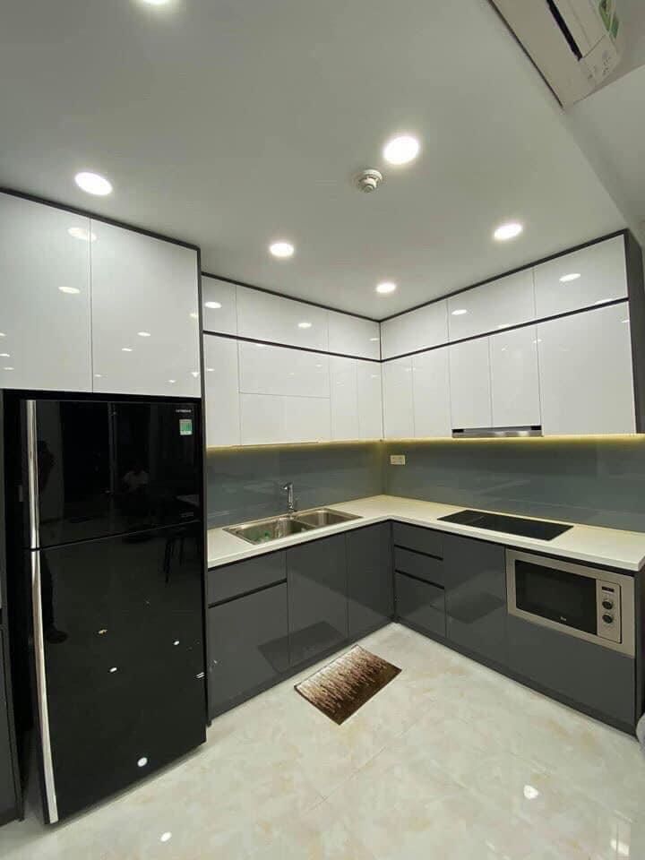 Tủ bếp chữ L hiện đại