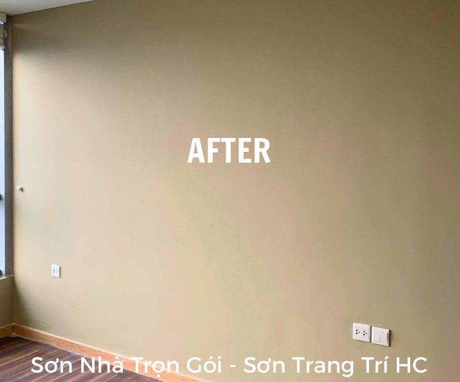 Hoàn thiện sơn tường
