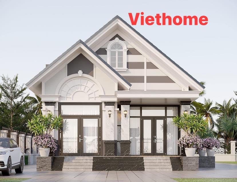 Kiểu nhà cấp 4 hiện đại sang trọng