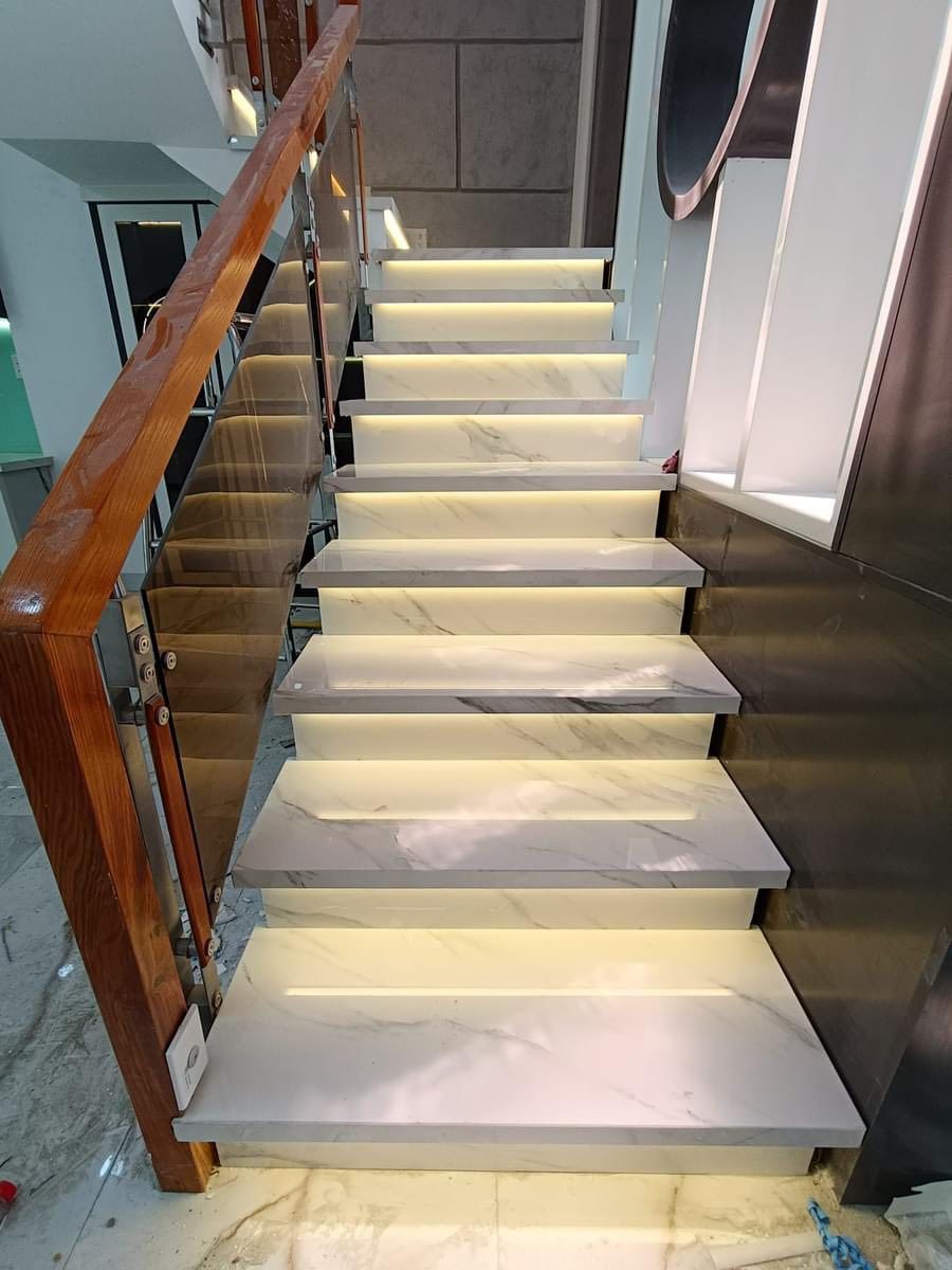 Đá ốp bậc cầu thang 