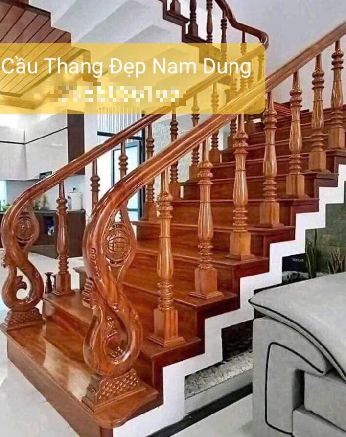 Cầu thang gỗ