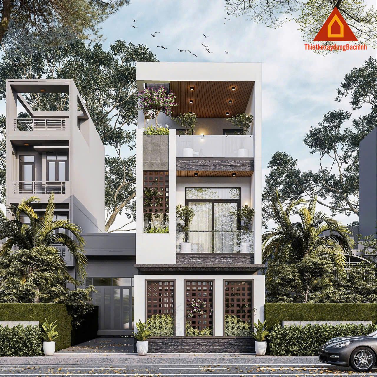 Nhà phố 2 tầng hiện đại