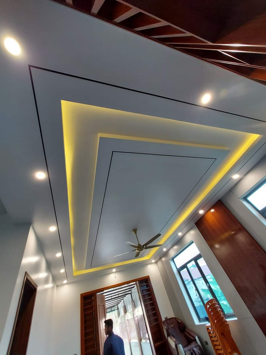 Thiết kế trần thạch cao nhiều lớp