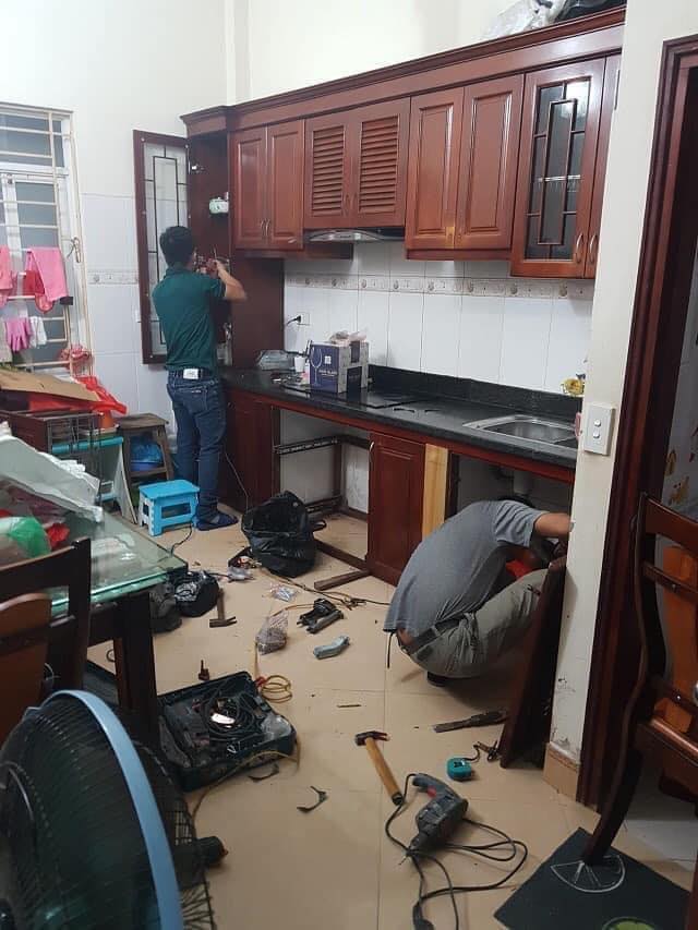 Sửa chữa tủ bếp gỗ