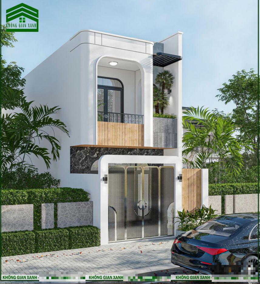 Mẫu nhà 2 tầng nhỏ gọn