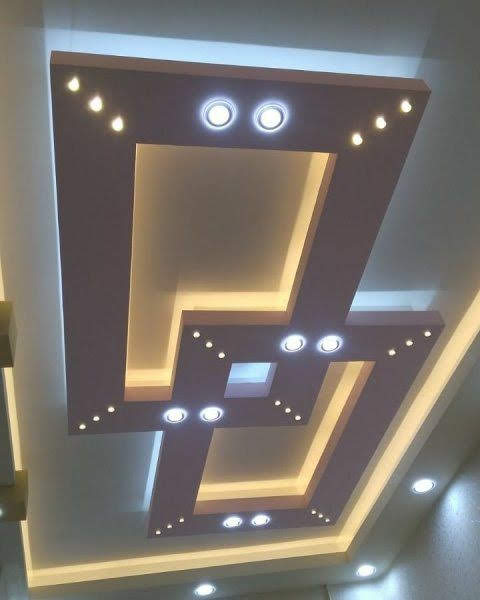 Thi công trần thạch cao giật cấp 