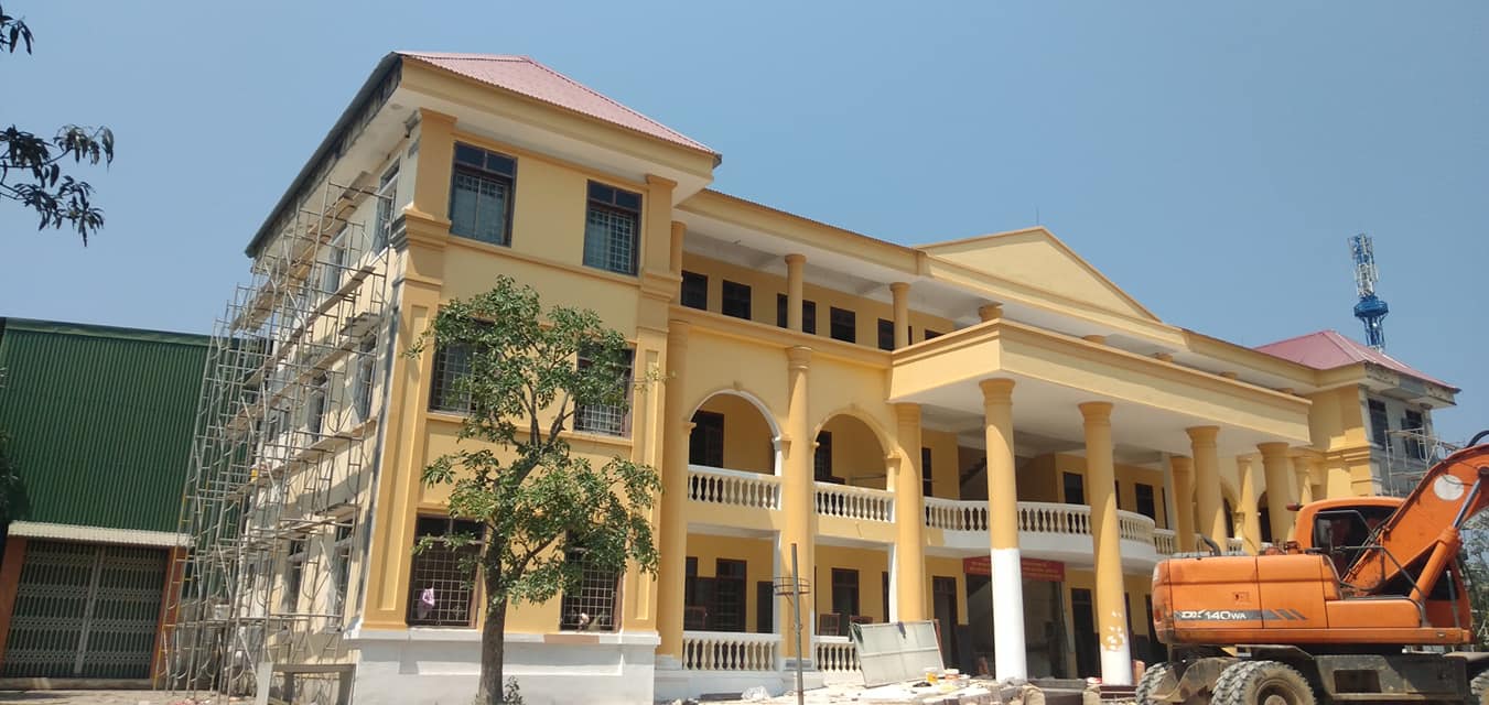 Dịch vụ sơn công trình công 