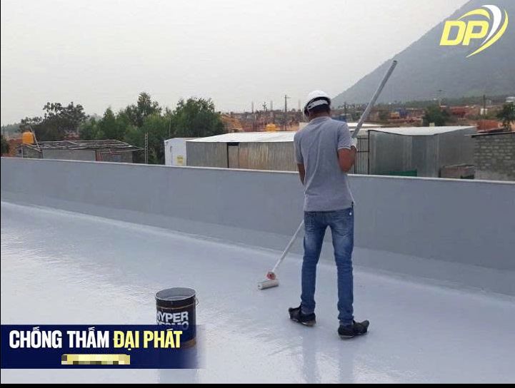 Thi công chống thấm sân thượng 