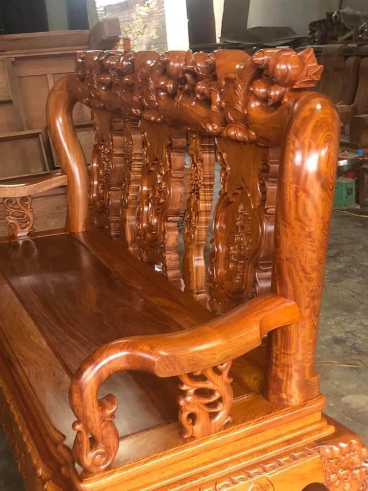 Sơn Pu ghế gỗ 