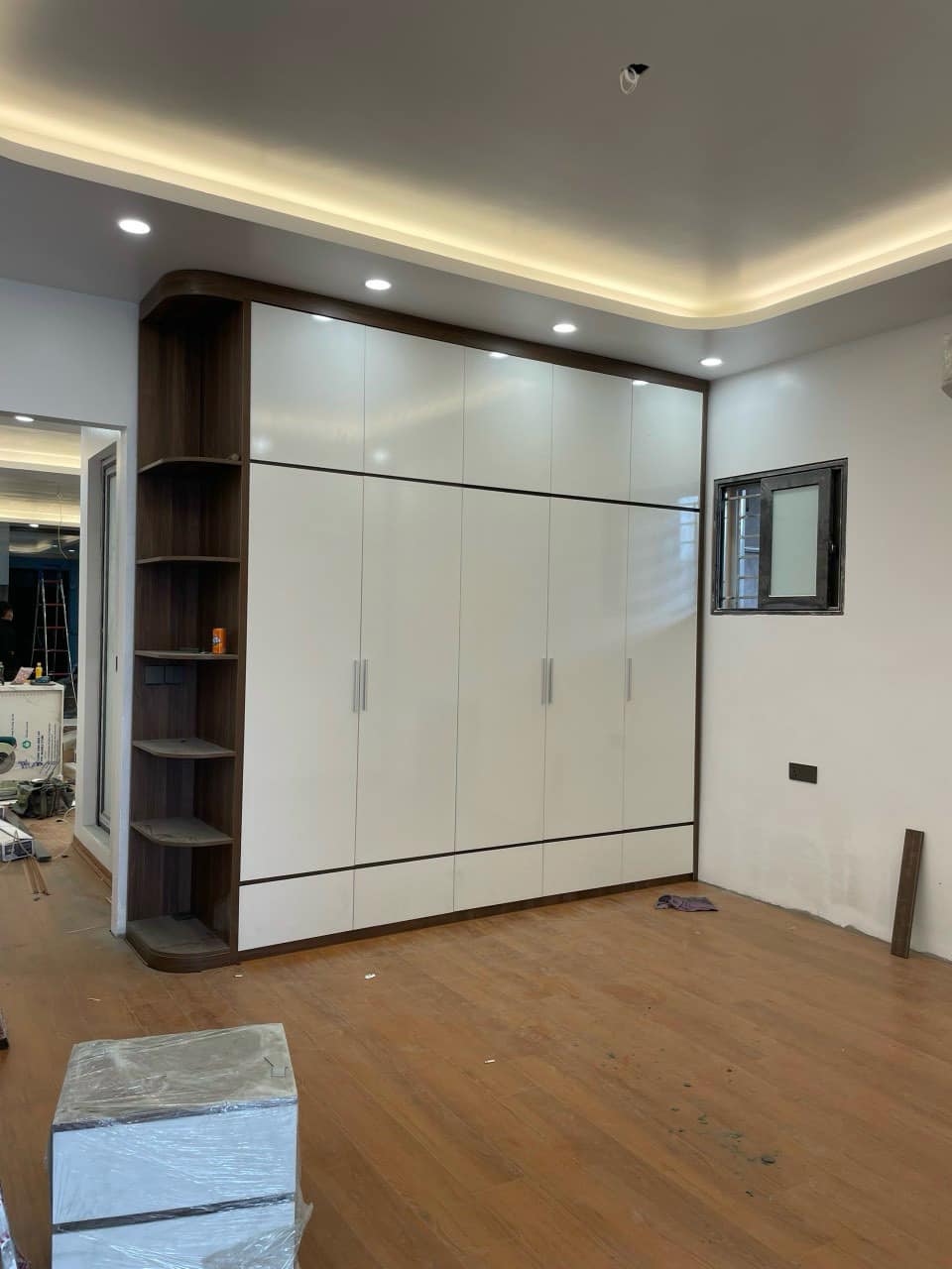 Tủ quần áo gỗ công nghiệp hiện đại