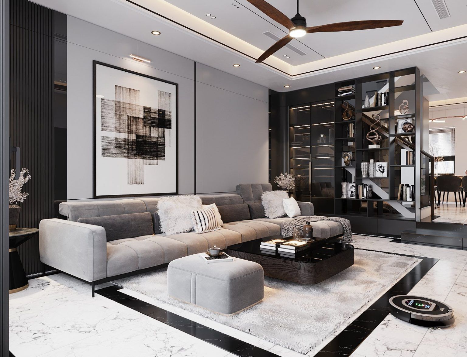 Thiết kế nội thất nhà phố