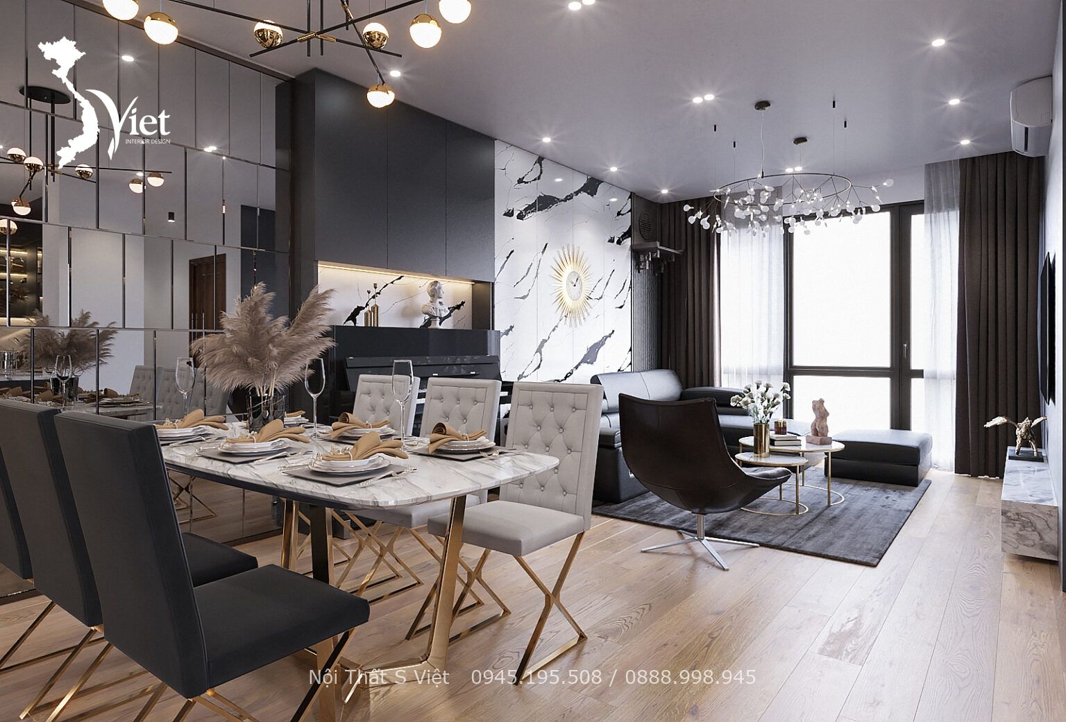 Thiết kế nội thất chung cư