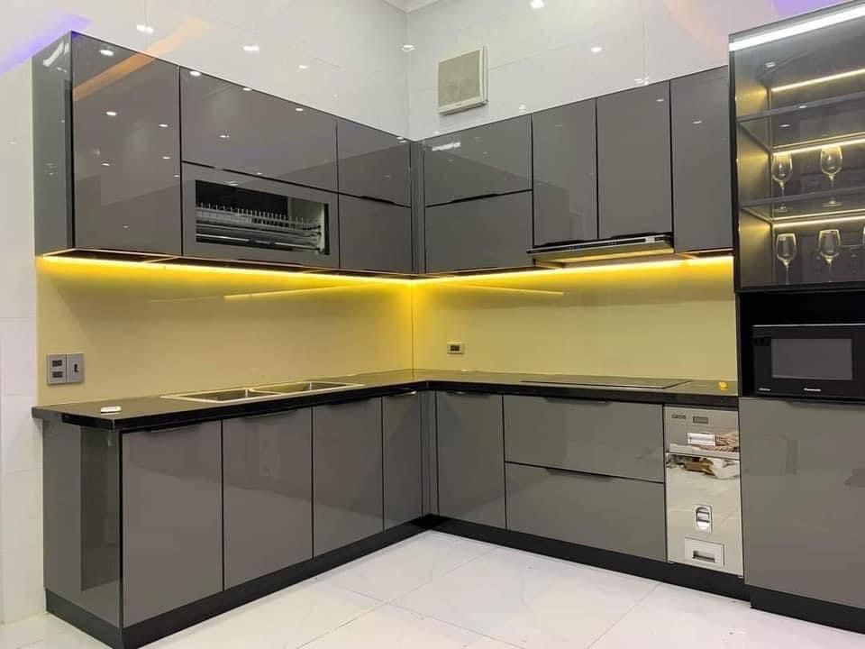 Tủ quần áo chữ L hiện đại