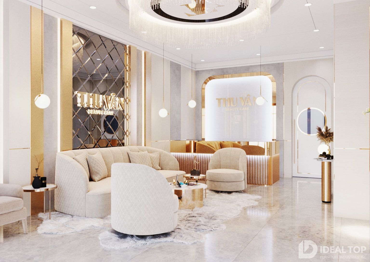 THIẾT KẾ THU VÂN LUXURY SPA 