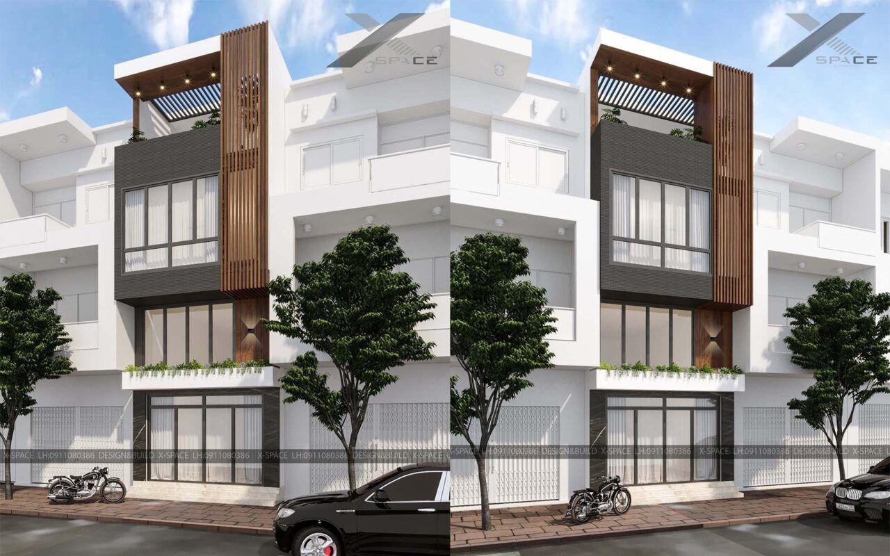 Thiết kế kiến trúc nhà phố