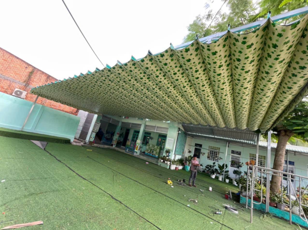 Mái xếp di động 