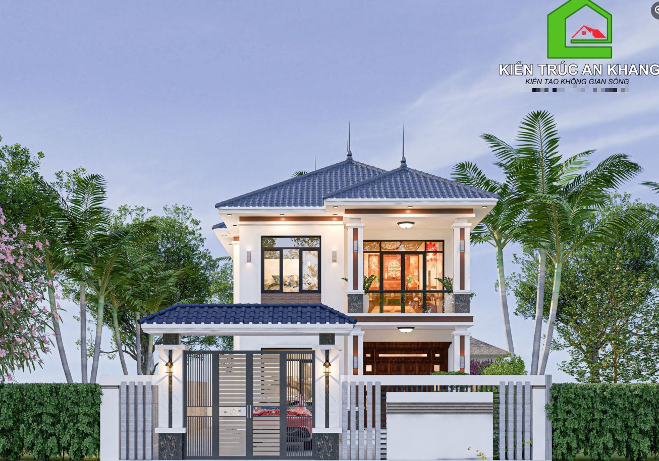 Thi công nhà hiện đại 