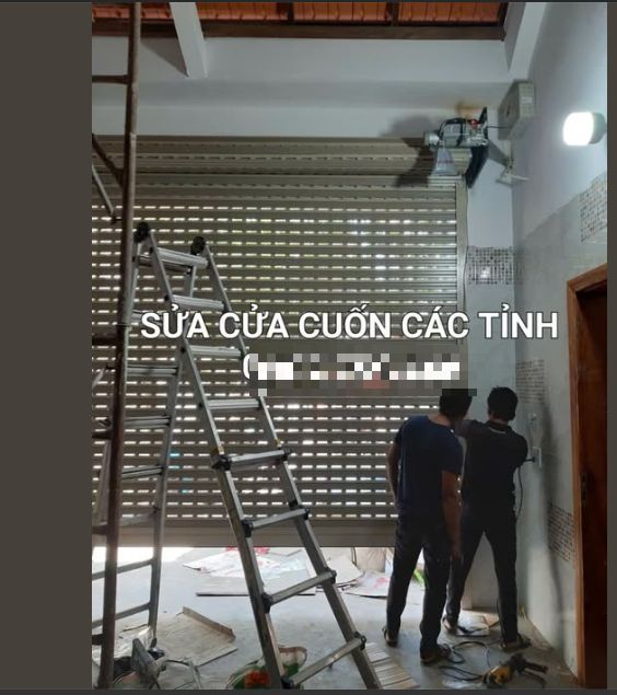 Dịch vụ sửa chữa cửa cuốn