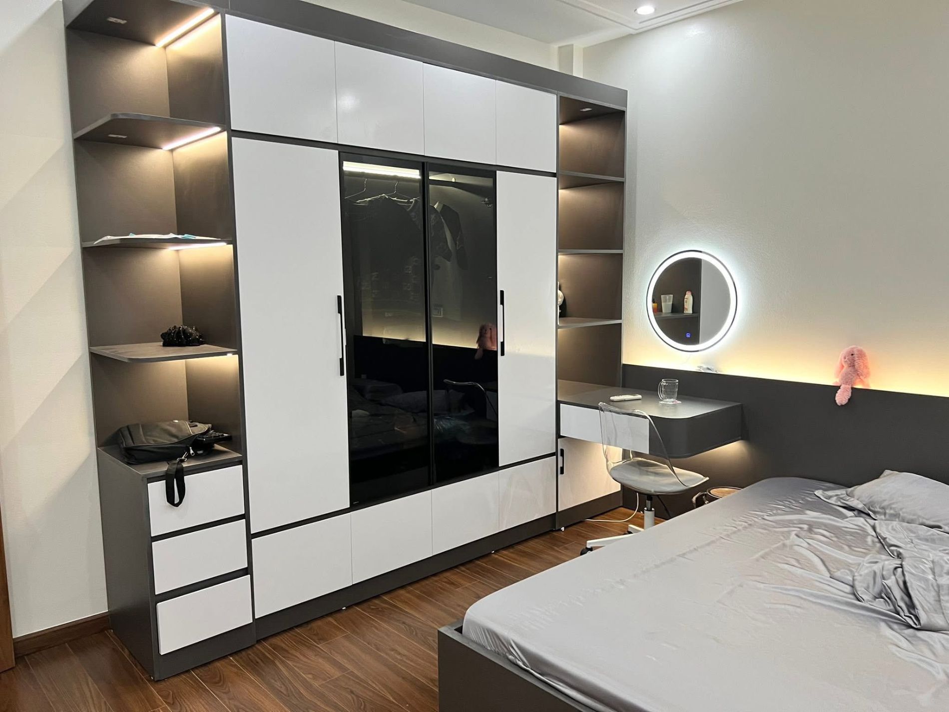Hoàn thiện nội thất cho phòng ngủ đẹp hiện đại 