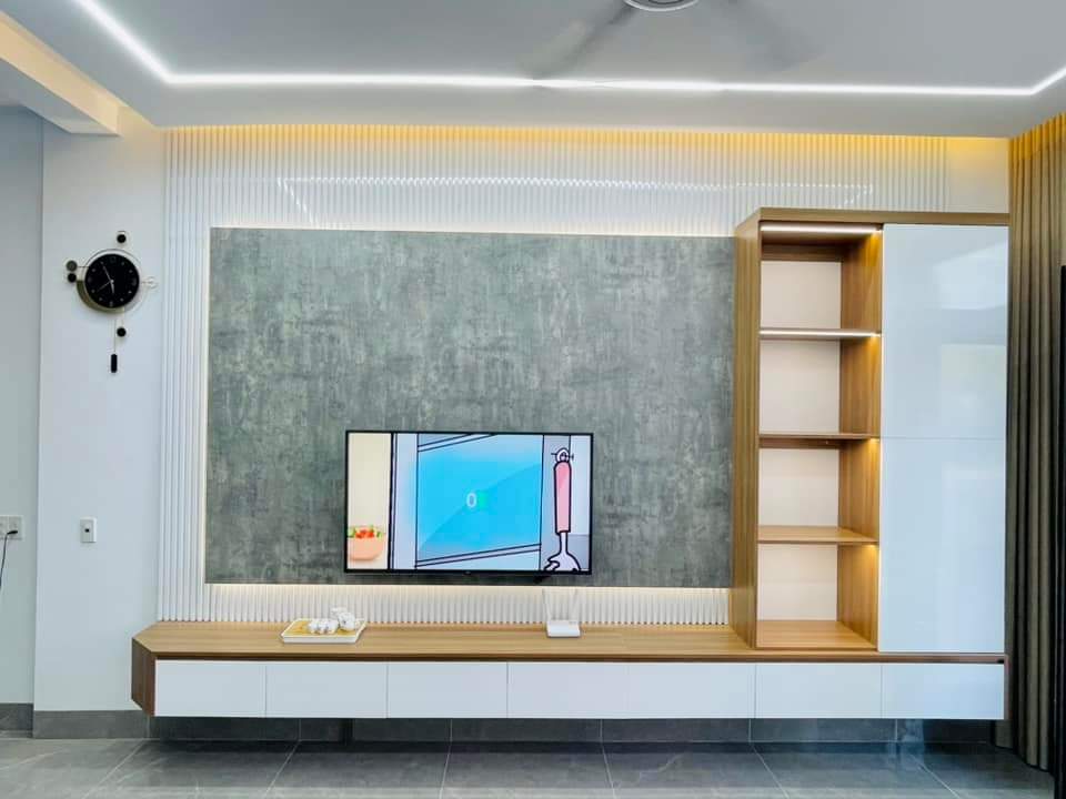 Kệ vách tivi 