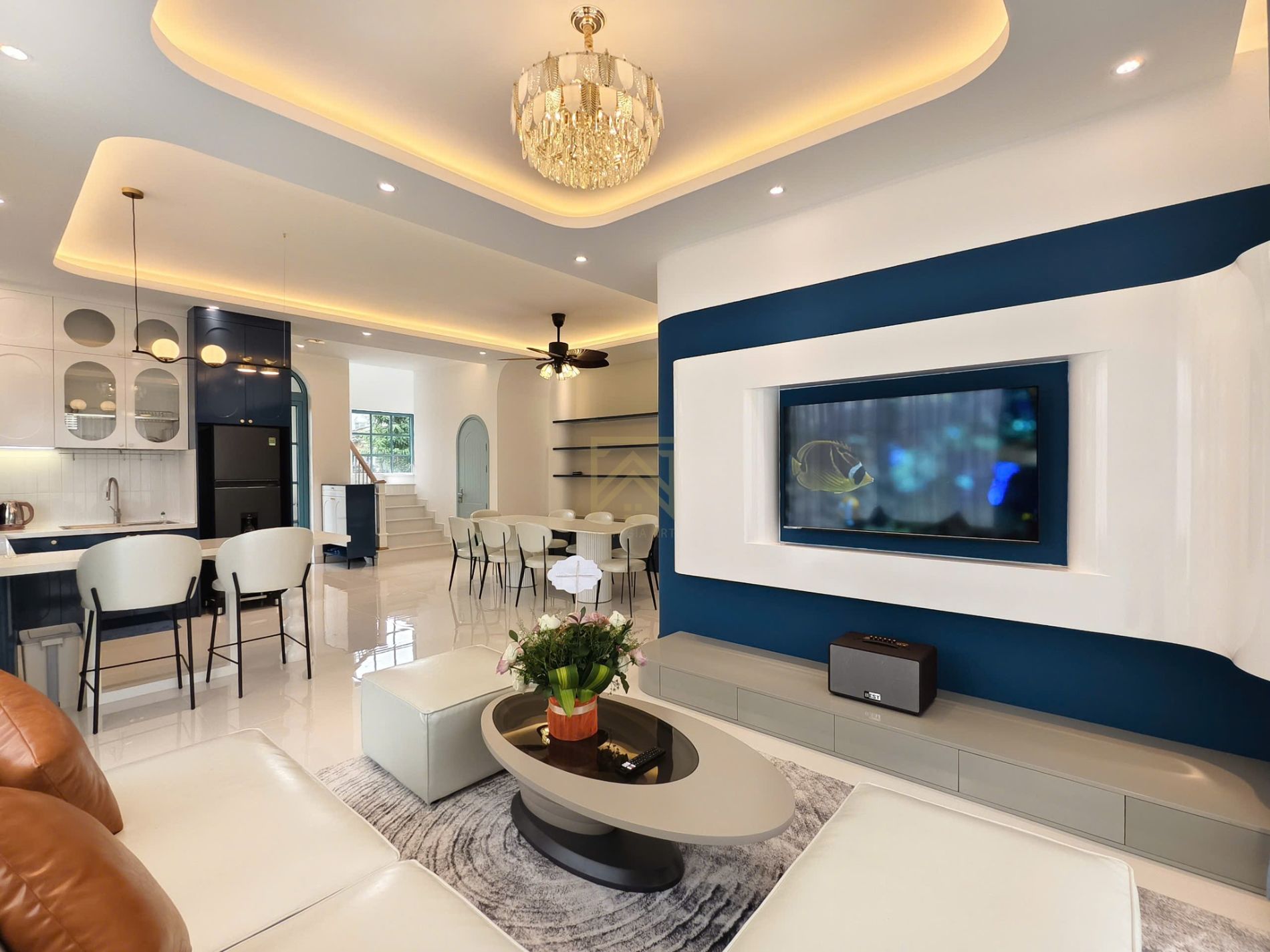 Thiết kế nội thất phòng khách 