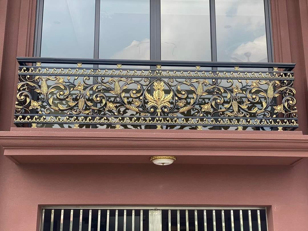 Thi công lan can sắt mỹ thuật