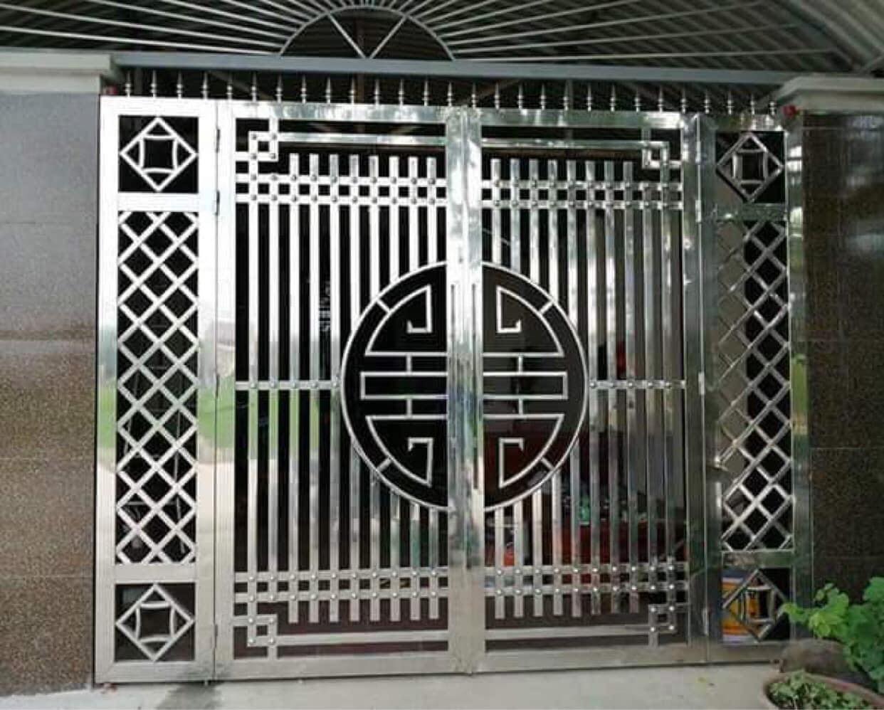 Cổng inox 