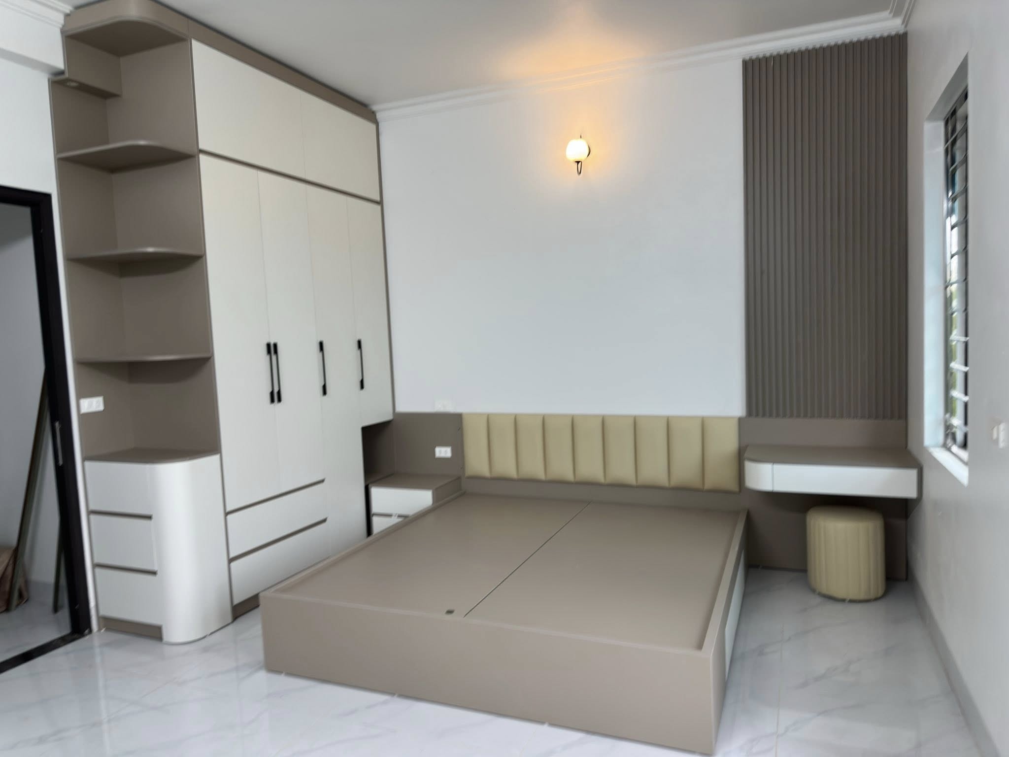 Thi công hoàn thiện nội thất phòng ngủ 