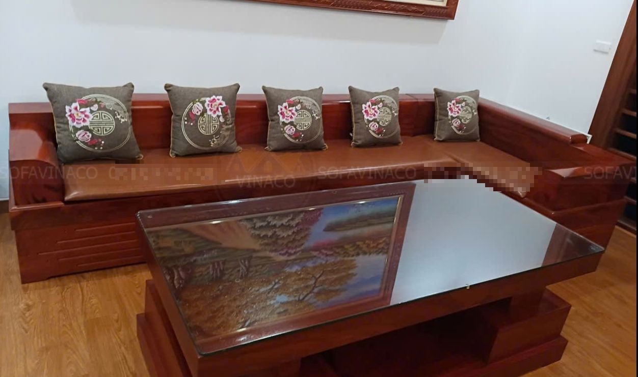 LÀM ĐỆM GHẾ GỖ BỌC DA