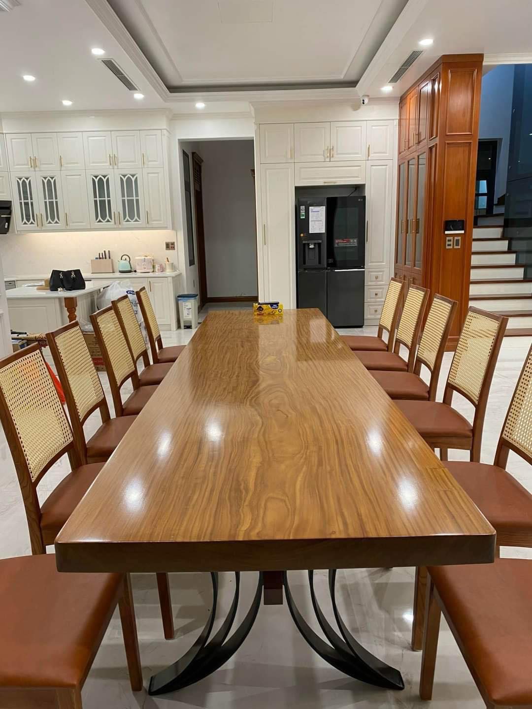 Bộ bàn ghế ăn gỗ 