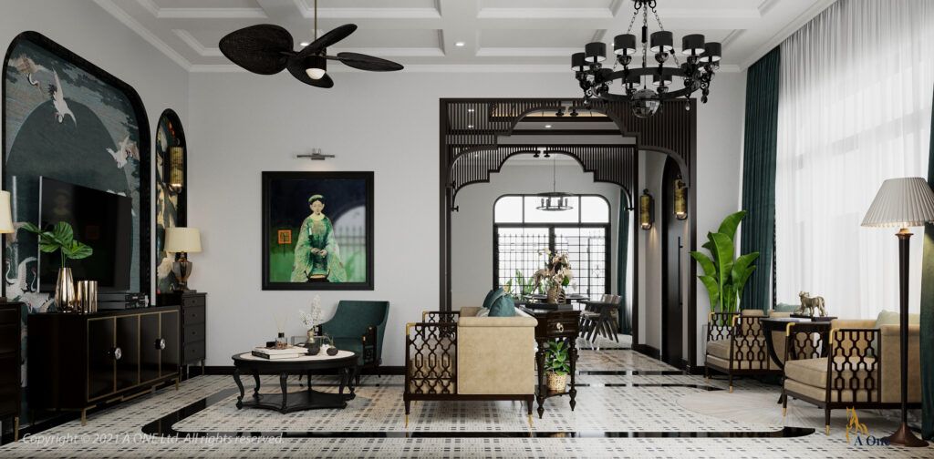 Thiết kế nội thất biệt thự 