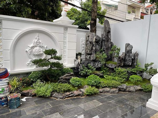 Thiết kế thi công hòn non bộ 