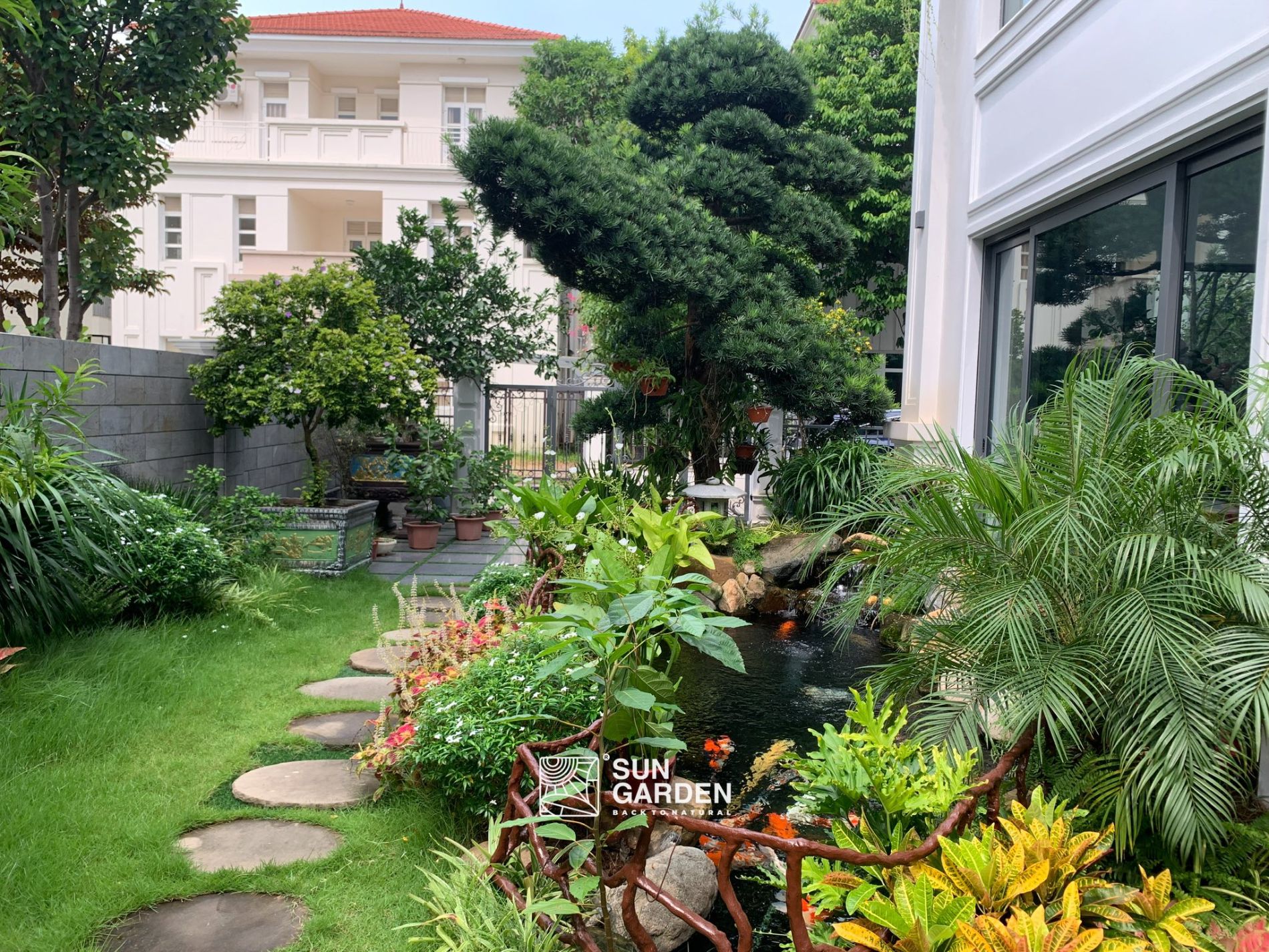 Thiết kế thi công cảnh quan sân vườn