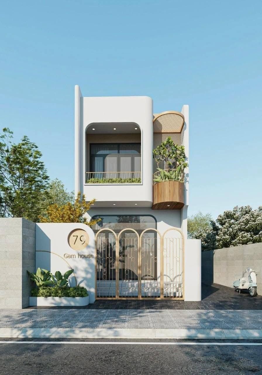 Kiểu nhà 2 tầng hiện đại