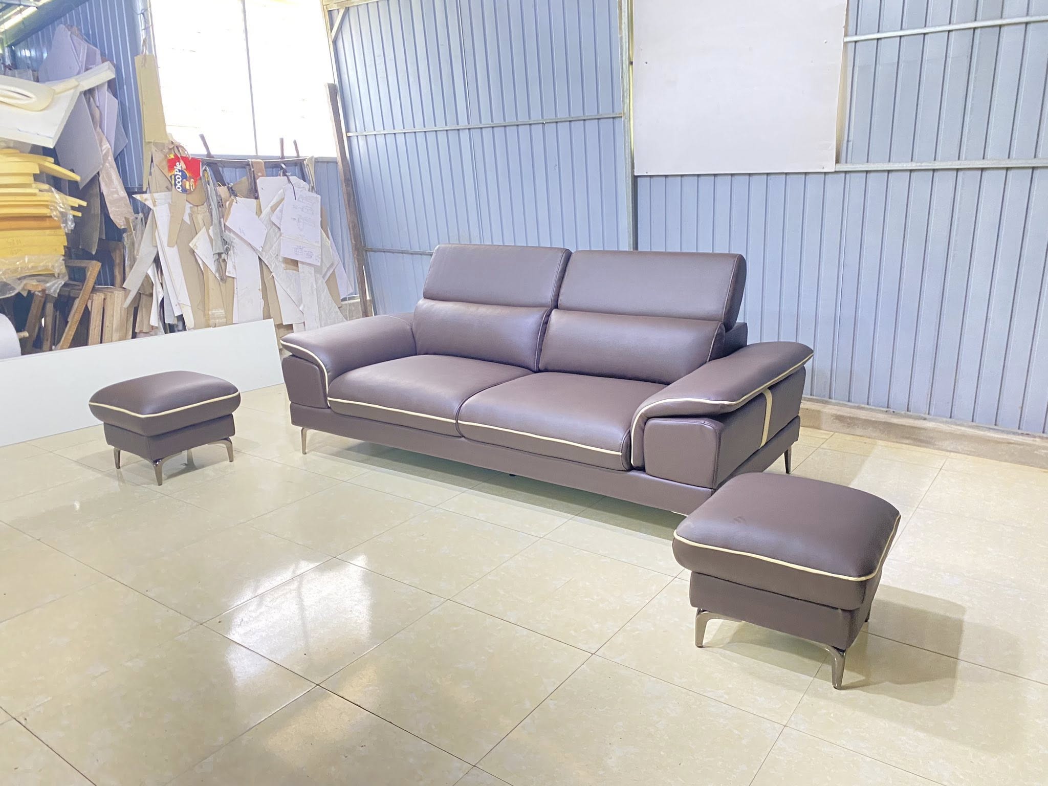 Thi công sofa 