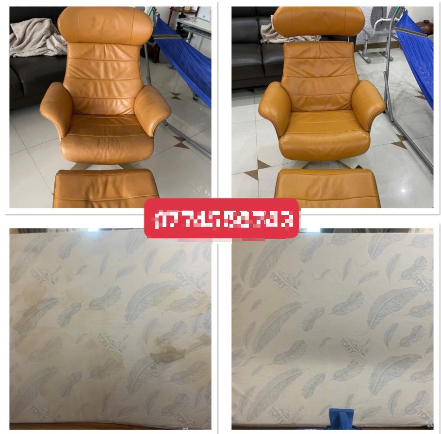 Vệ sinh ghế và nệm