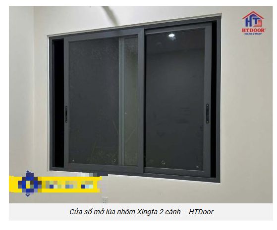 Cửa sổ nhôm kính lùa 