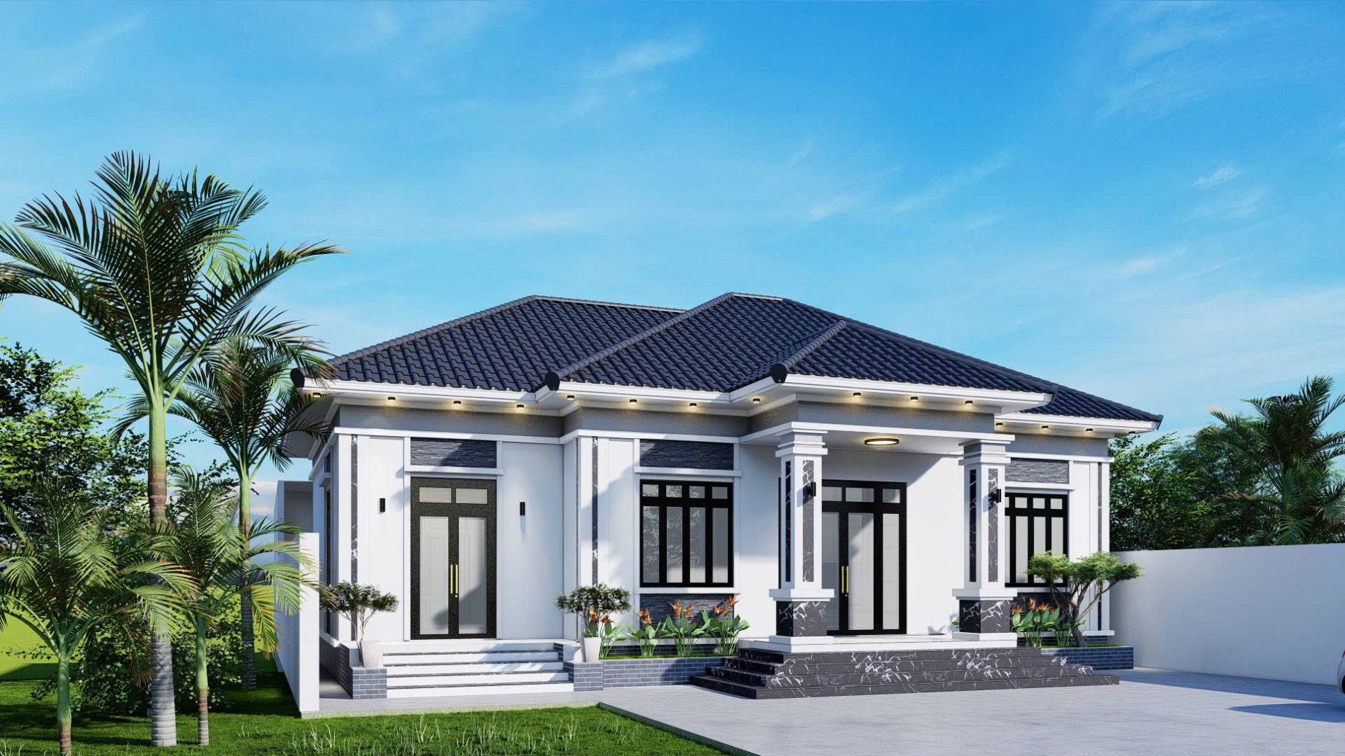 Nhà cấp 4 hiện đại 