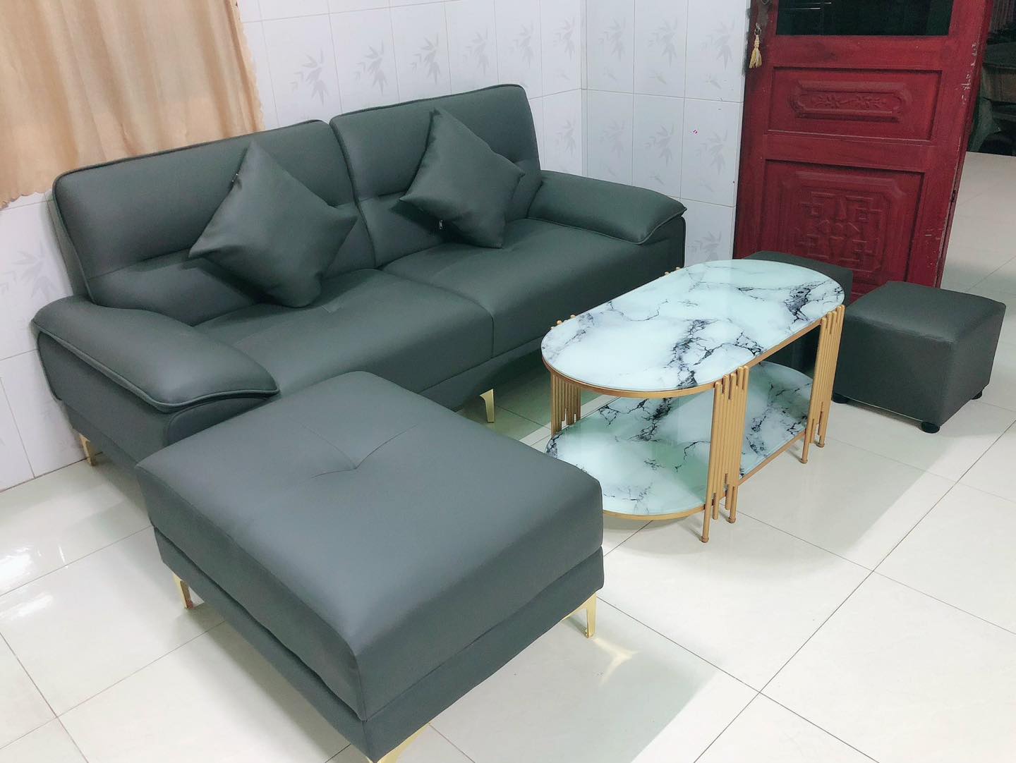 Thi công bọc ghế sofa 