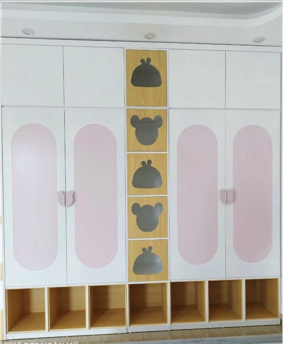 Tủ quần áo trẻ em dễ thương