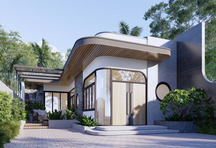 Kiểu nhà cấp 4 trọn gói 
