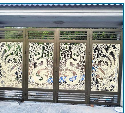 Cổng sắt 