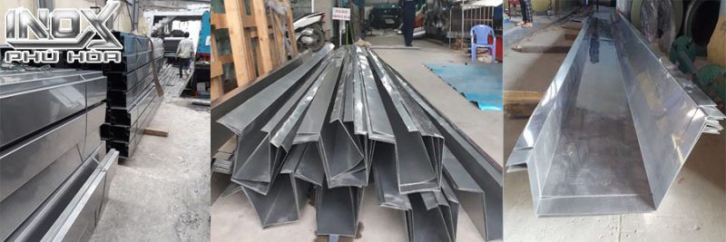 Máng xối inox 