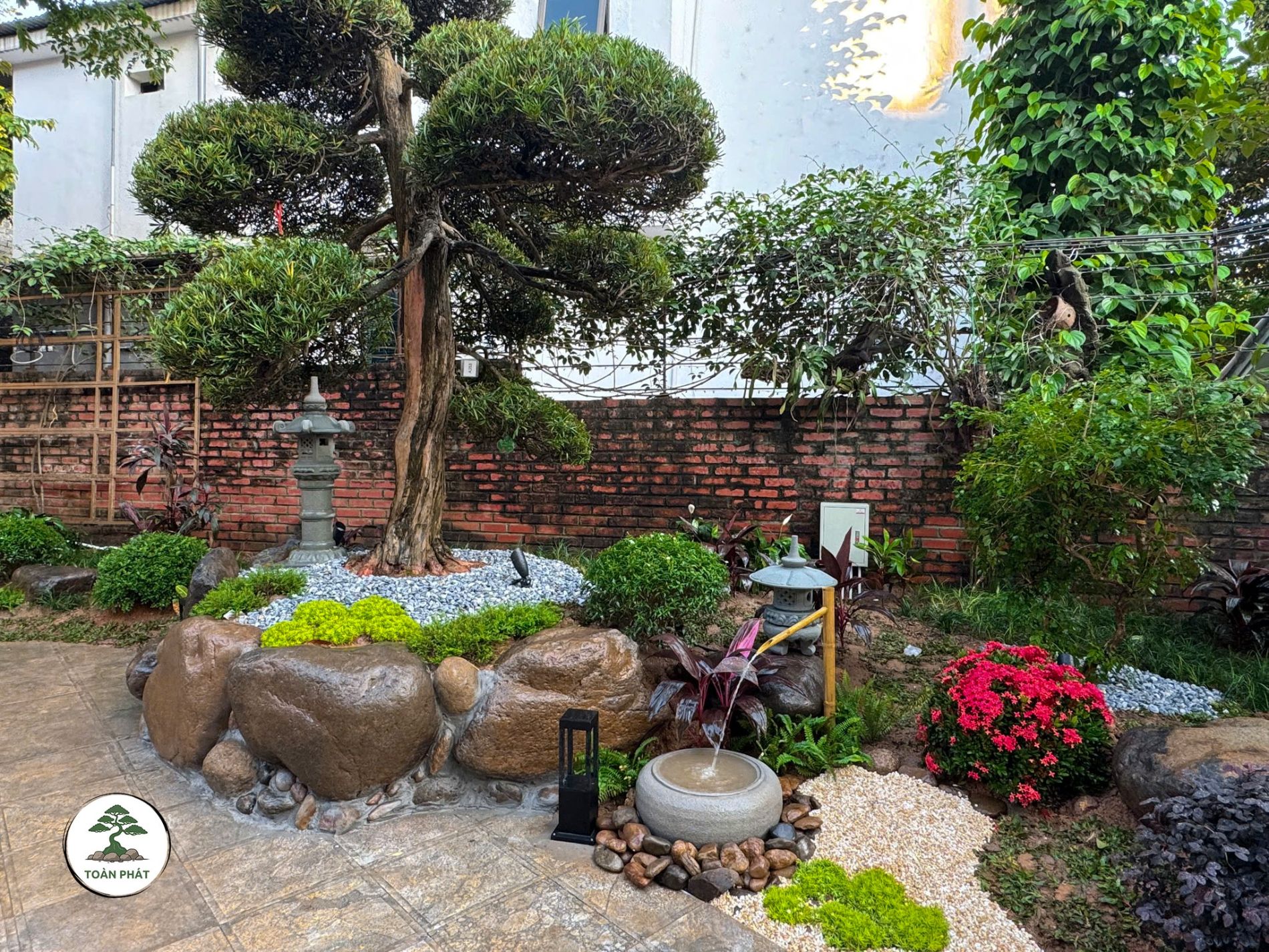 Thiết kế cảnh quan sân vườn theo phong cách Nhật Bản