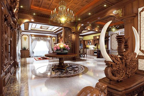 Thiết kế và thi công nội thất tân cổ điển