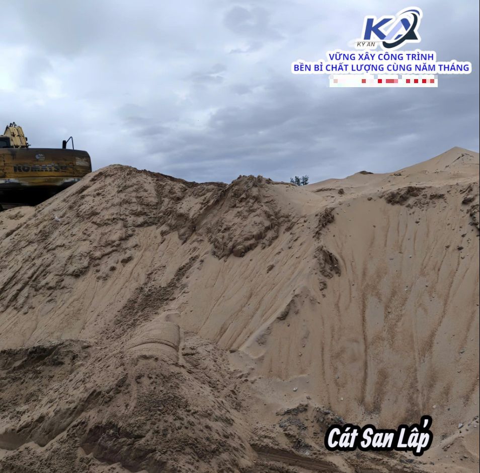 Cát san lấp 