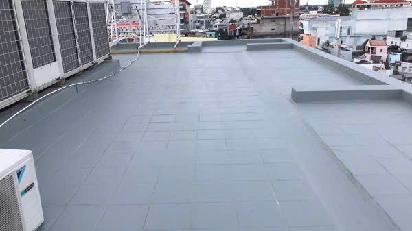 Chống thấm cho khu vực sân thượng hoặc sàn mái 